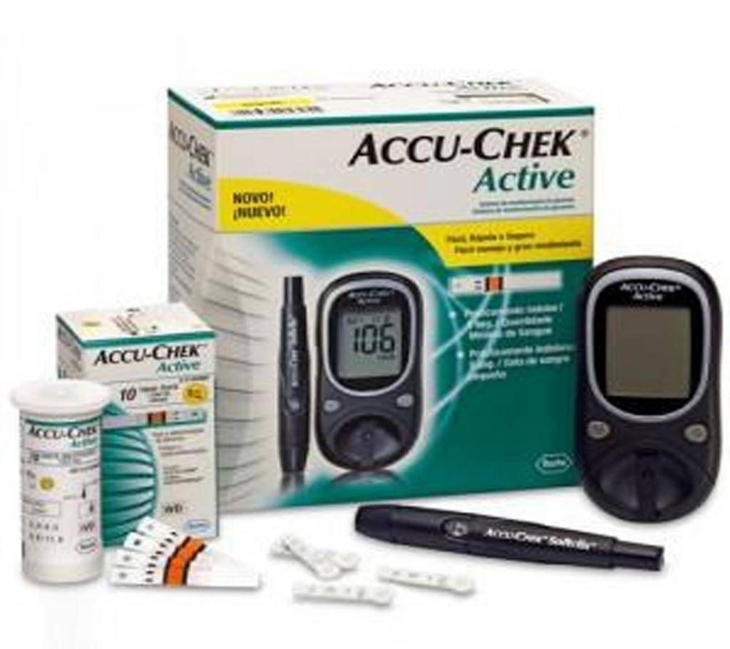 Accu-Chek Active, Automatic Blood Glucose Meter, Accuchek Active