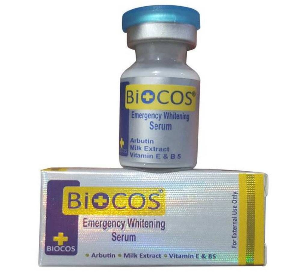 Original pakistani Biocos Emergency Whitening Serum - 15 gm-China 