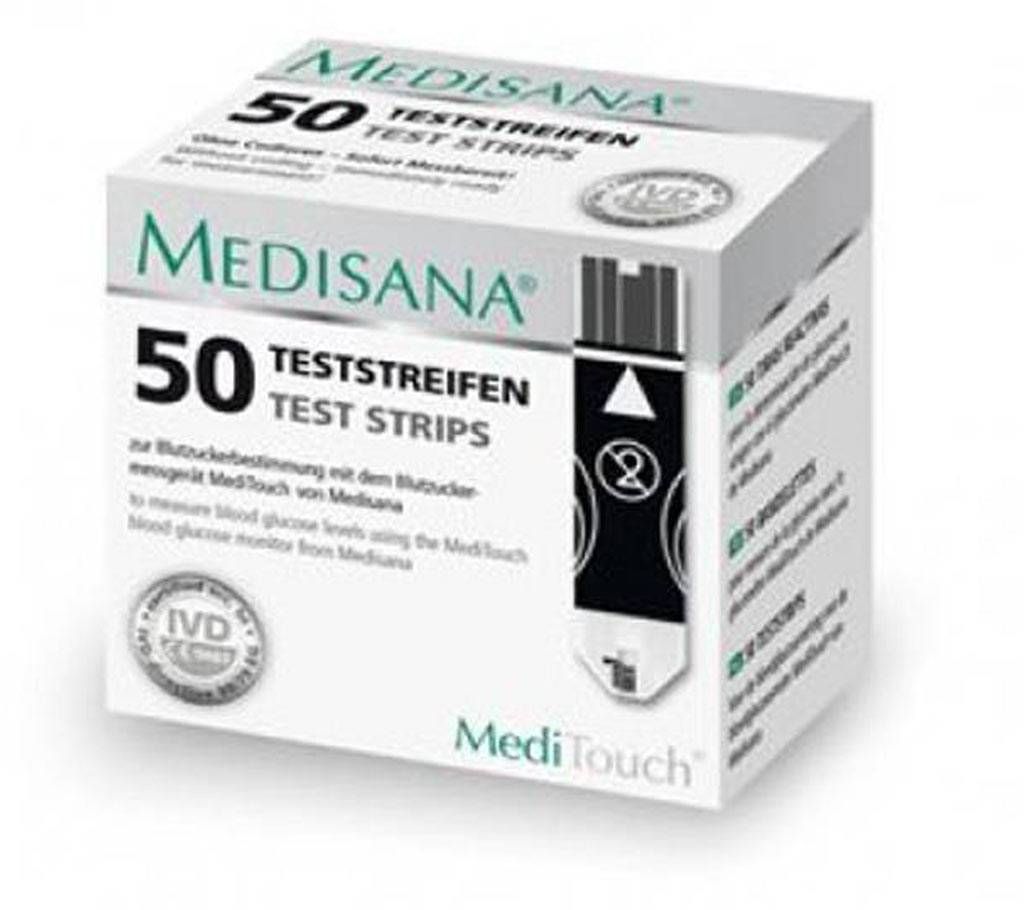 Medisana Glucose Test Strip - 50 Piece