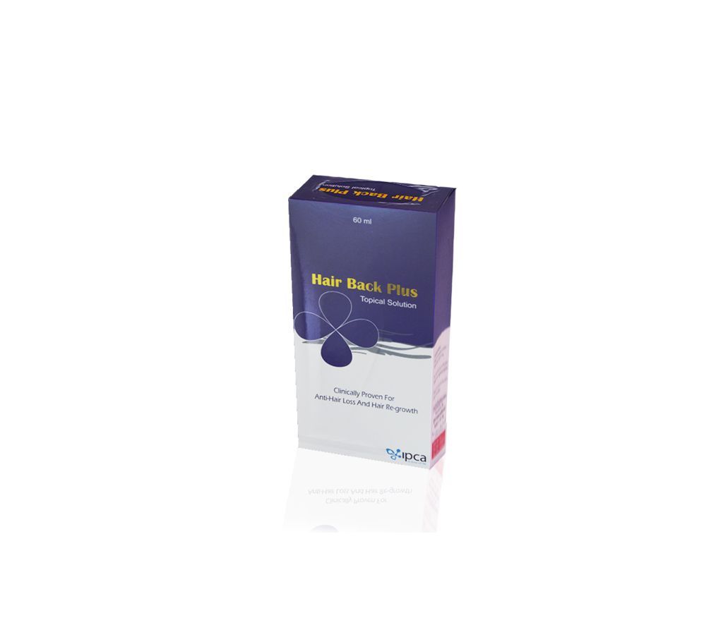 Hair back plus 7% minoxidil, 60ML (India)