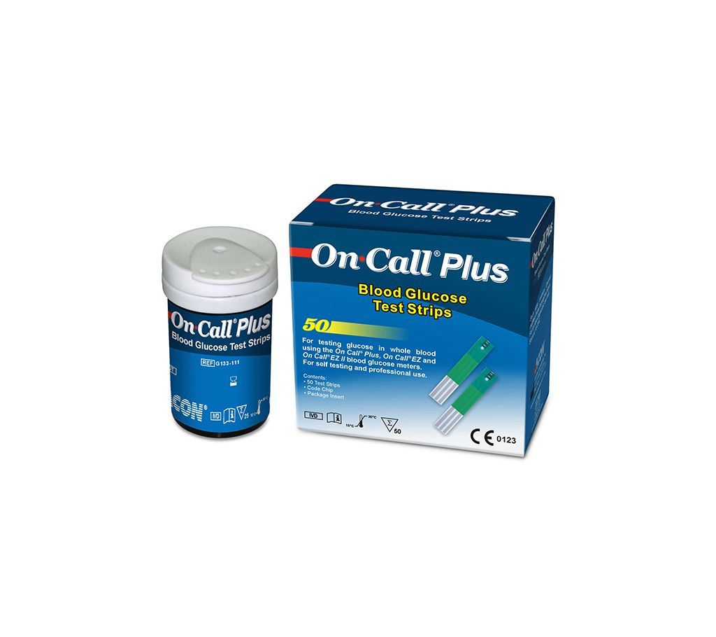 On Call EZ II-Blood Glucose Monitoring System Test Strip