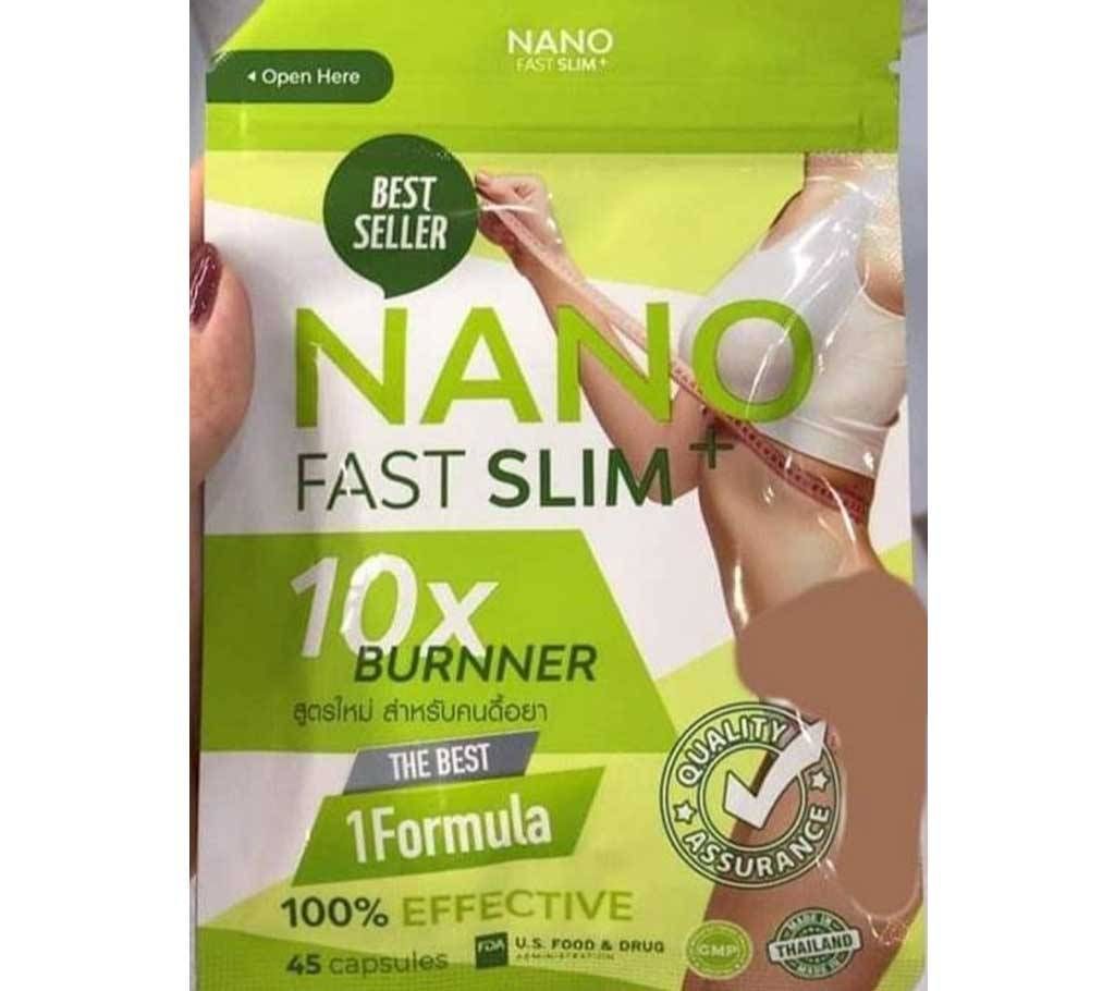 Original Nano Fast Slim 45 Capsules -Thailand 