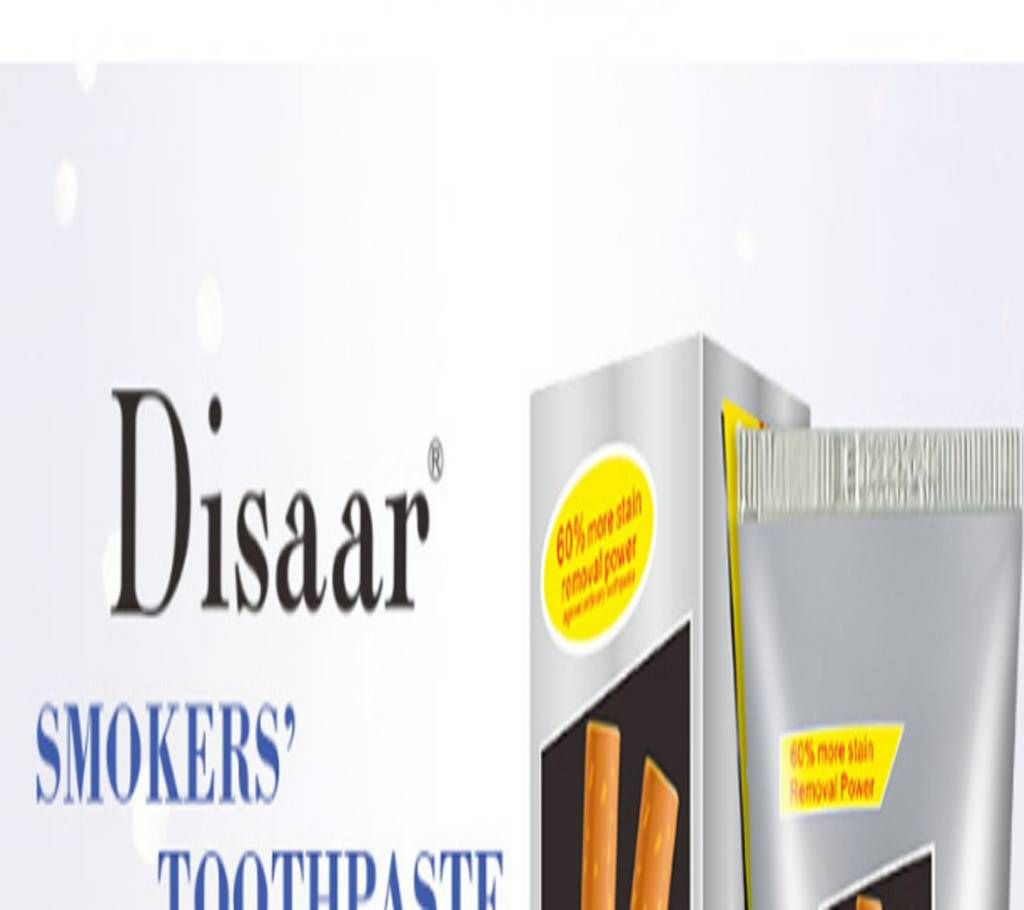 Disaar White&White Smoker Toothpaste