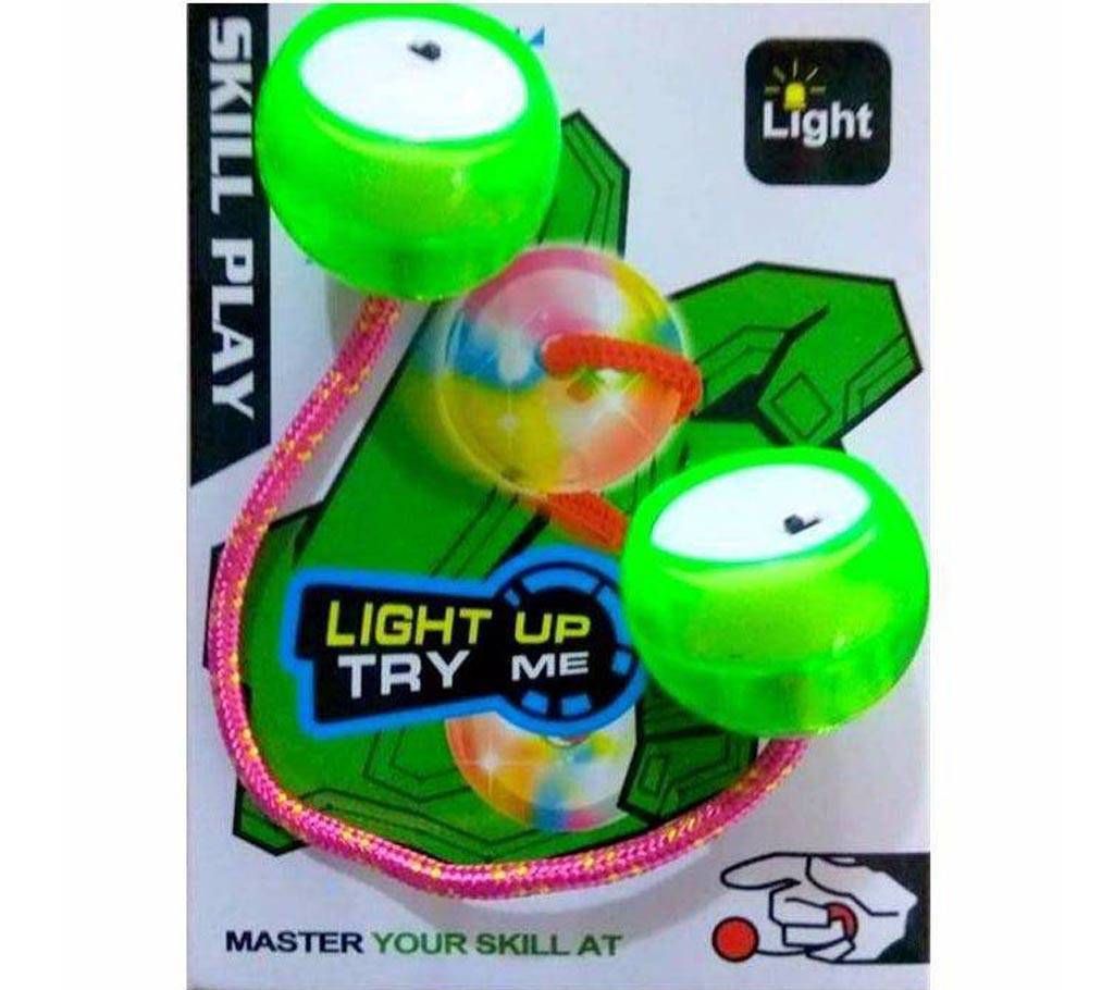LED Flashing Thumb Chucks Control Roll