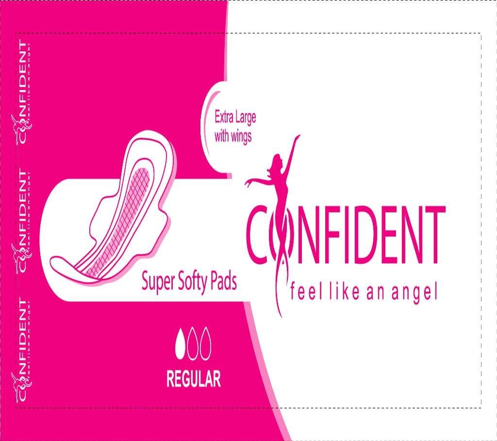 Confident Sanitary Napkin L(280mm) 10Pc per Pack
