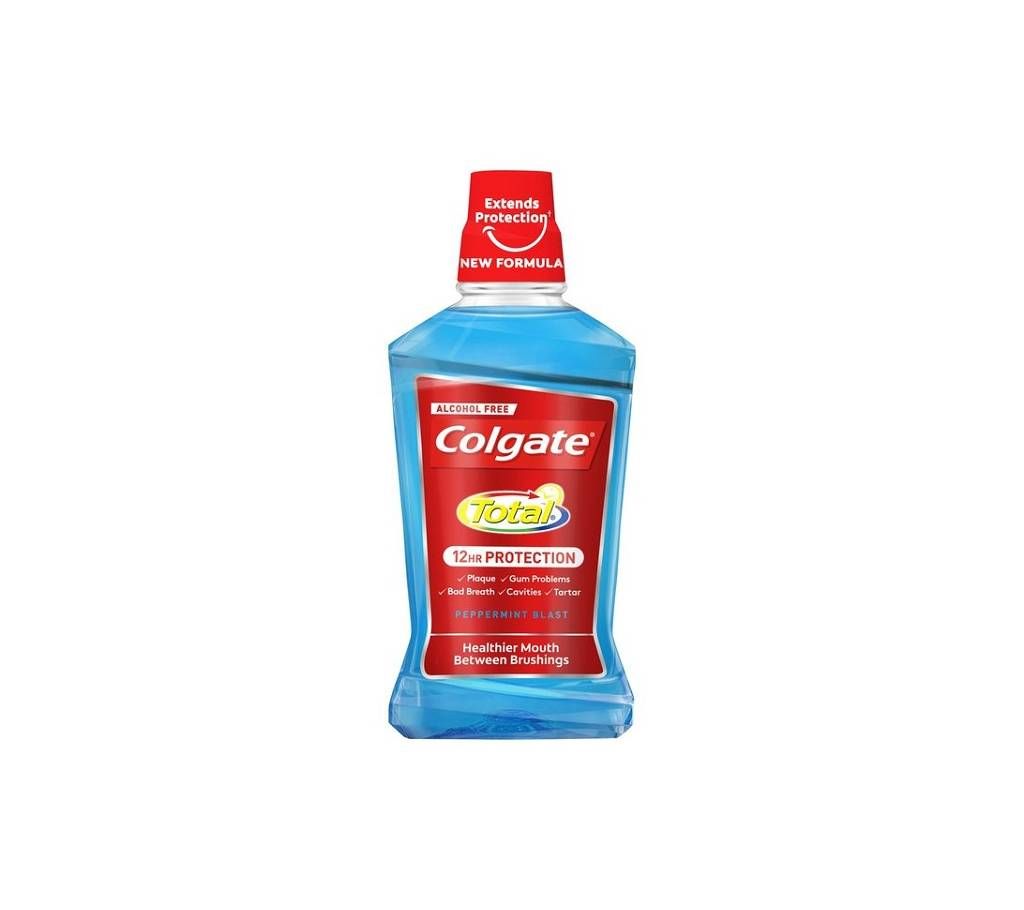 Colgate Total Peppermint Blast Mouthwash UK