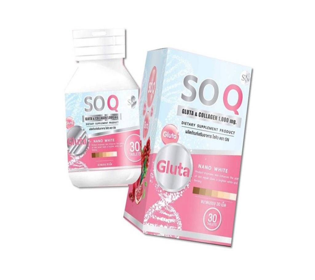 So CoQ Gluta 1000 Mg   30 Tablet (Thailand)