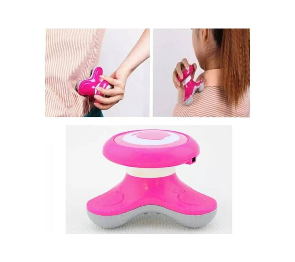 Apple Mini Electric Massager - Pink