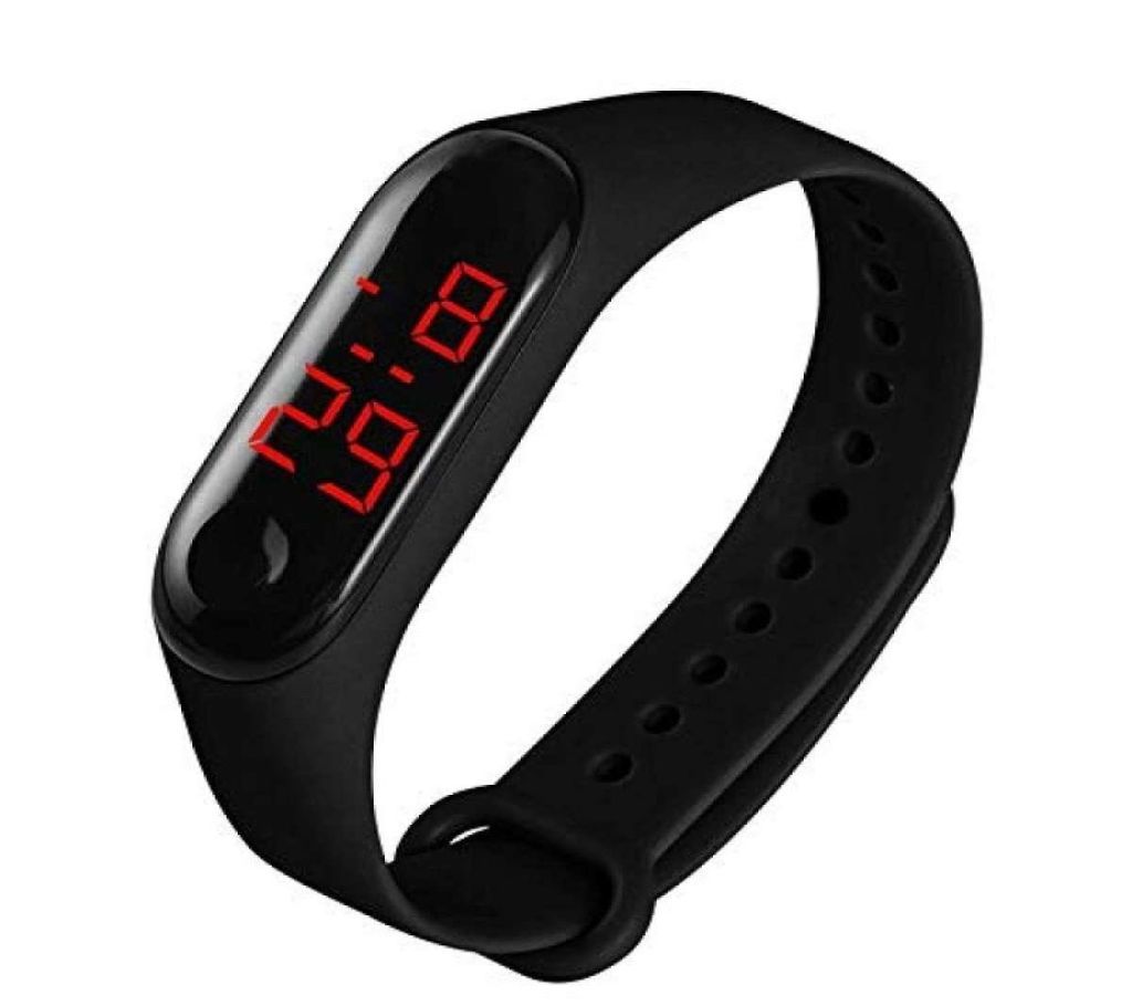 Silicone LED Watch Fitness band 