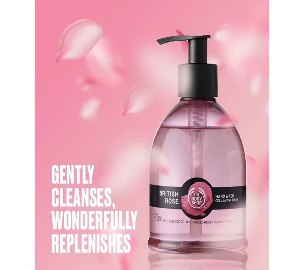  The Body Shop British Rose Hand Wash 275Ml-UK