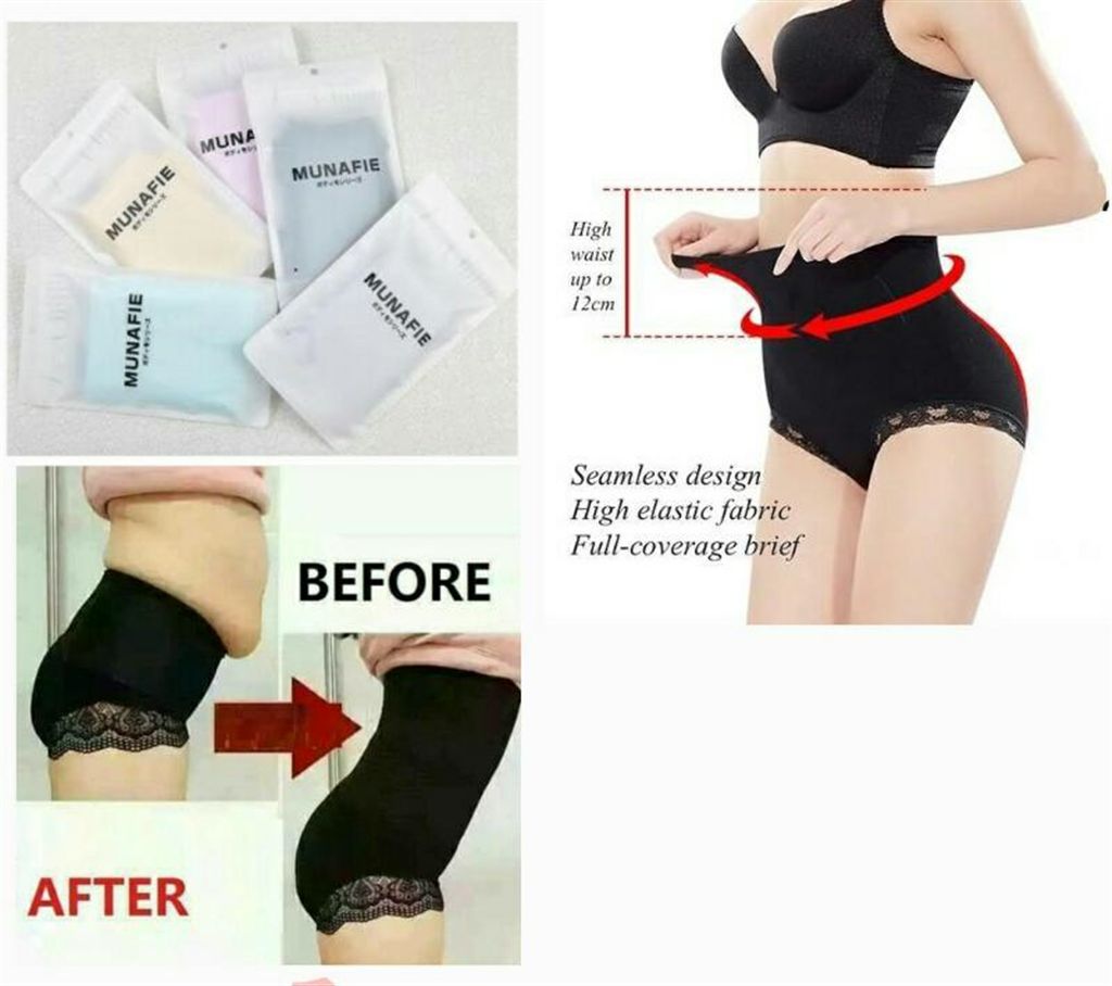 Munafie Sliming Panty for Women -Black