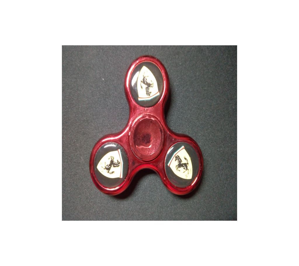 Ferrari Aluminium Fidget Spiner Stress Reducer Toy
