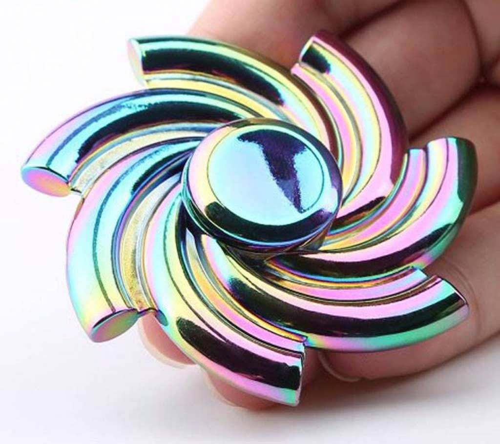 Rainbow Cyclone Fidget Spinner Stress Reducer Toy 