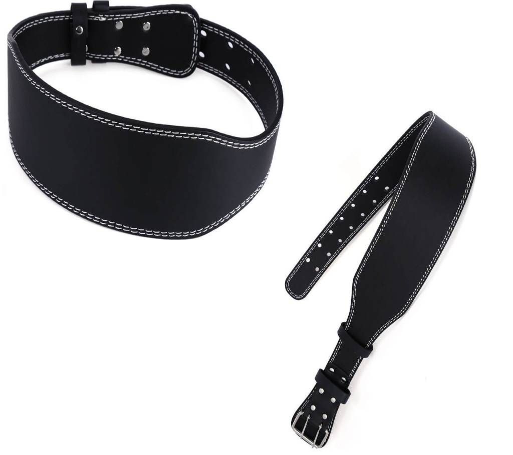 4 INCH LEATHER WEIGHT LIFTING BELT