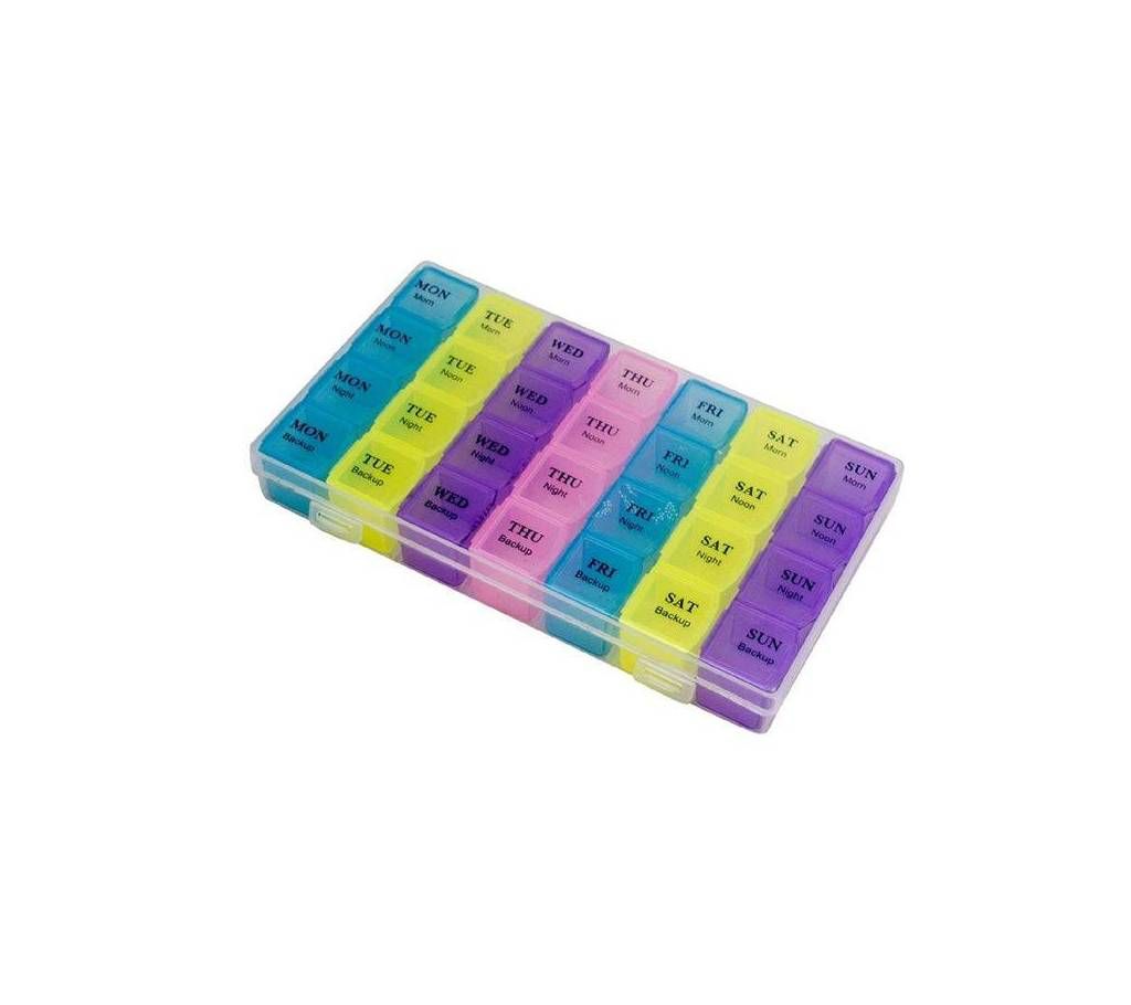 7 Days Mini Pill Box Medicine Container 
