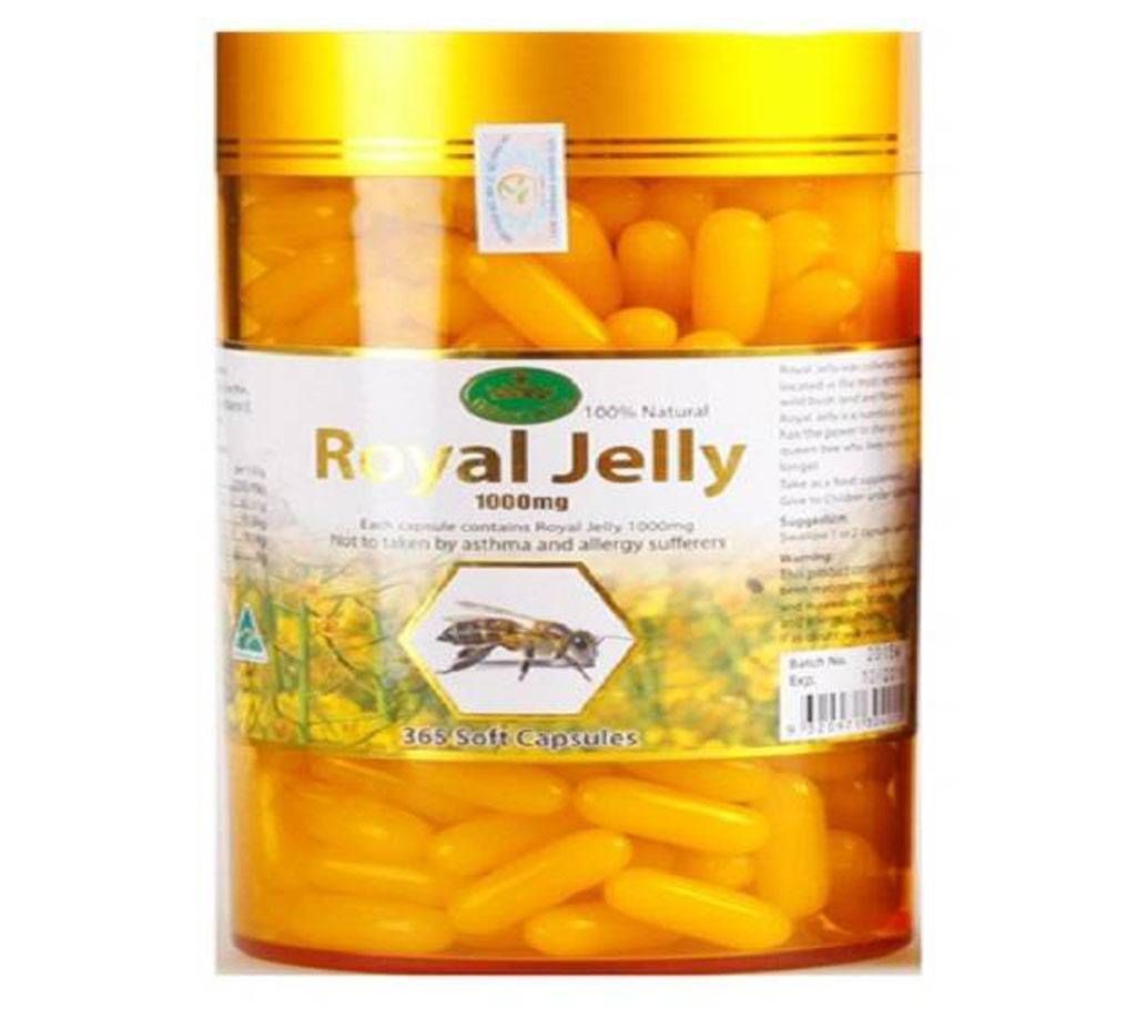 Nature's King Royal Jelly 365 Capsules