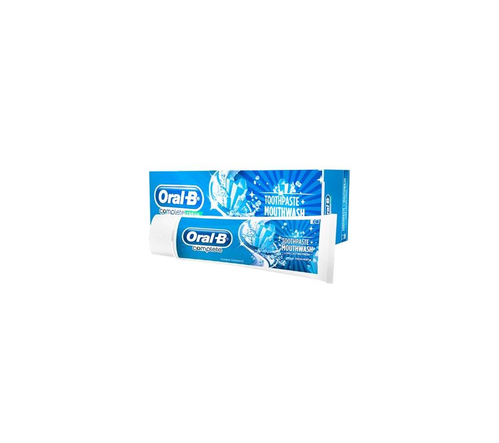 Oral-B Complete Extra Fresh Mouthwash Toothpaste 100Ml UK