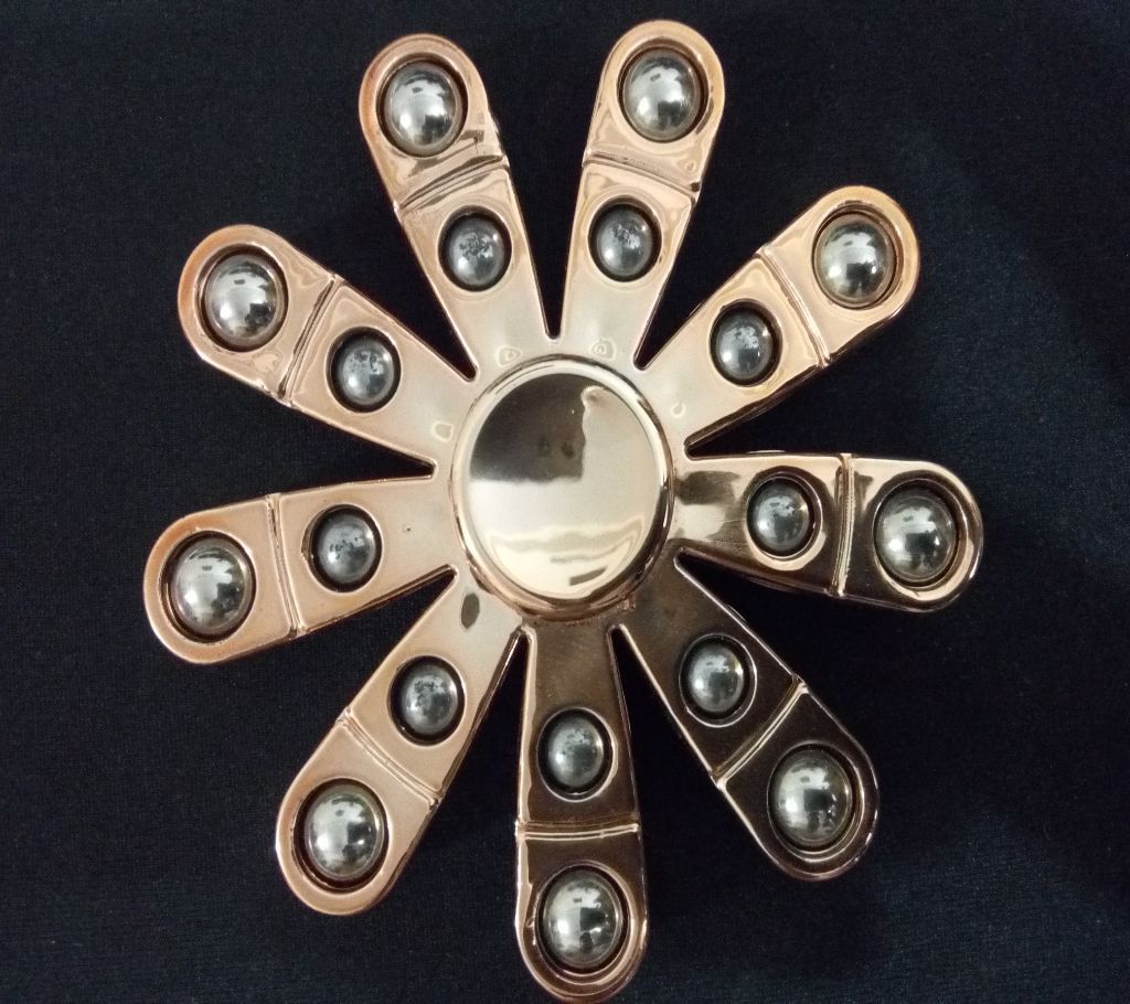 9 Hand Flower Fidget Spinner Stress Reducer Toy