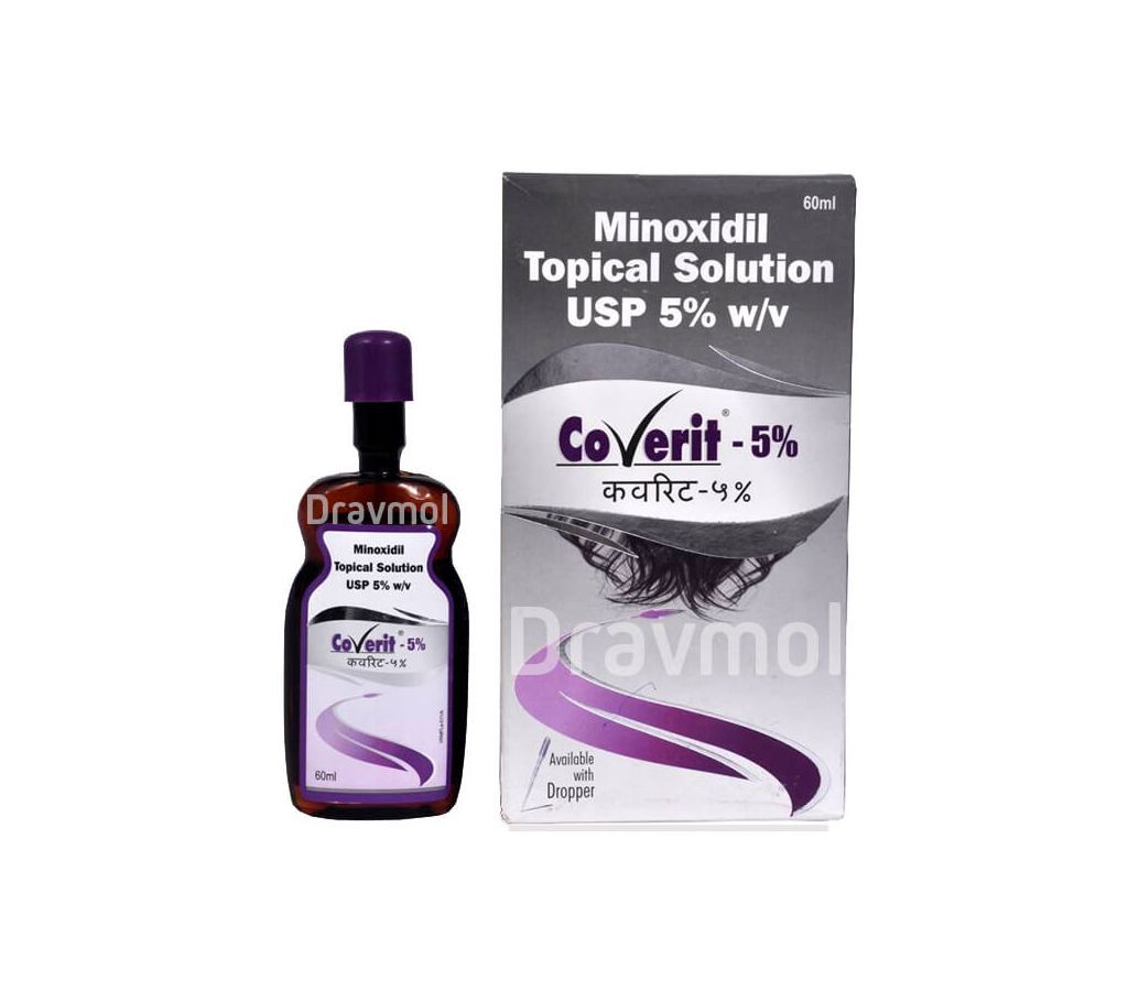 Coverit 5% Lotion - 60 ml-India 
