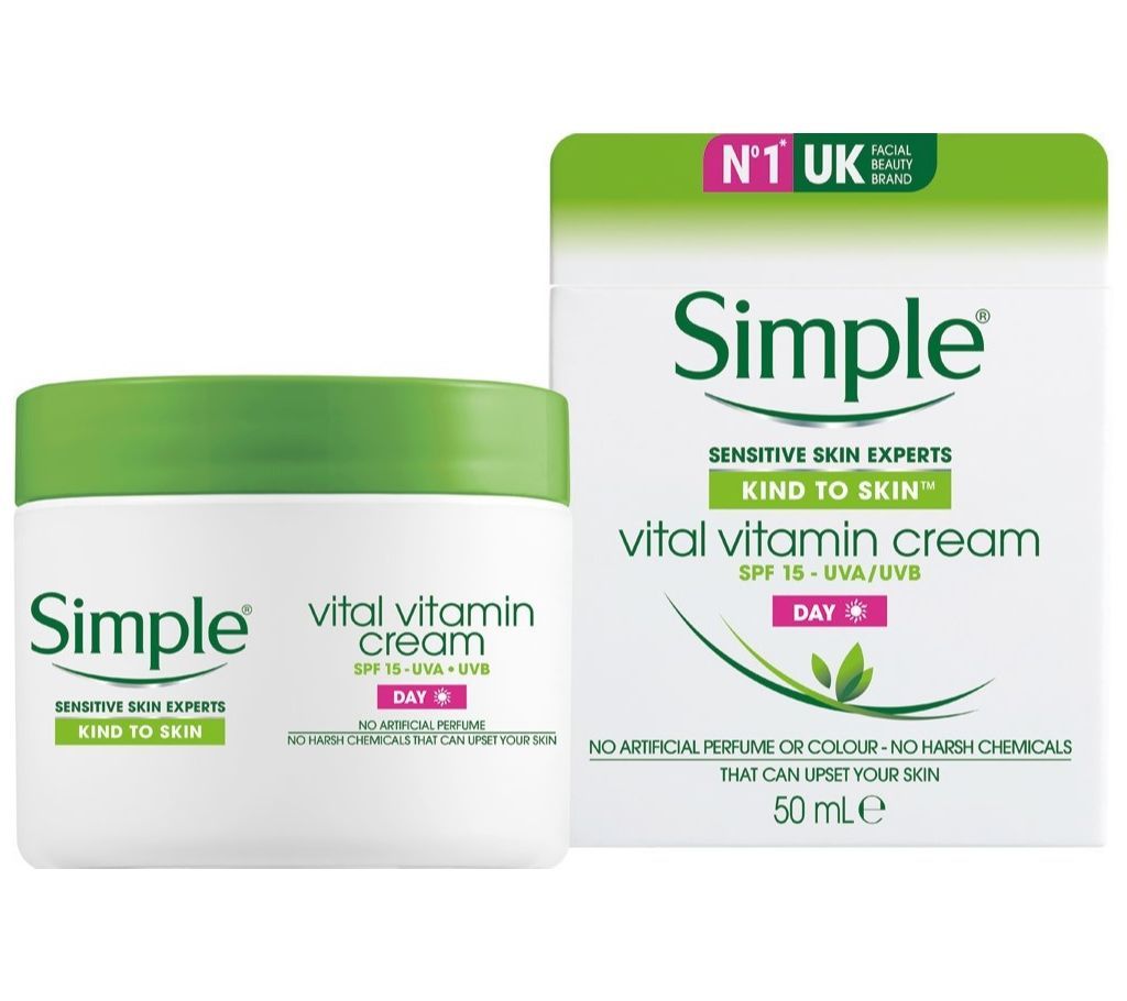 Simple Kind to Skin Vital Vitamin Day Cream SPF 15
