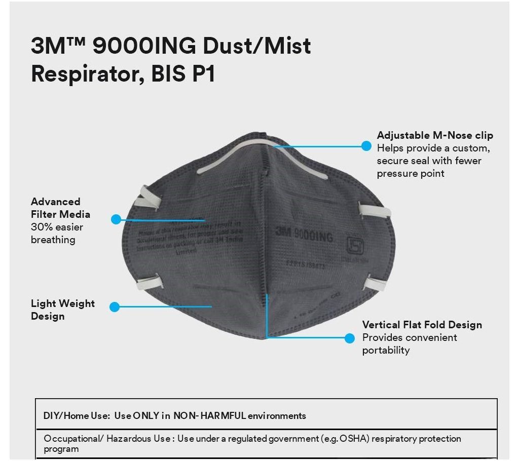 3M 9000ING Anti-Pollution Face Mask
