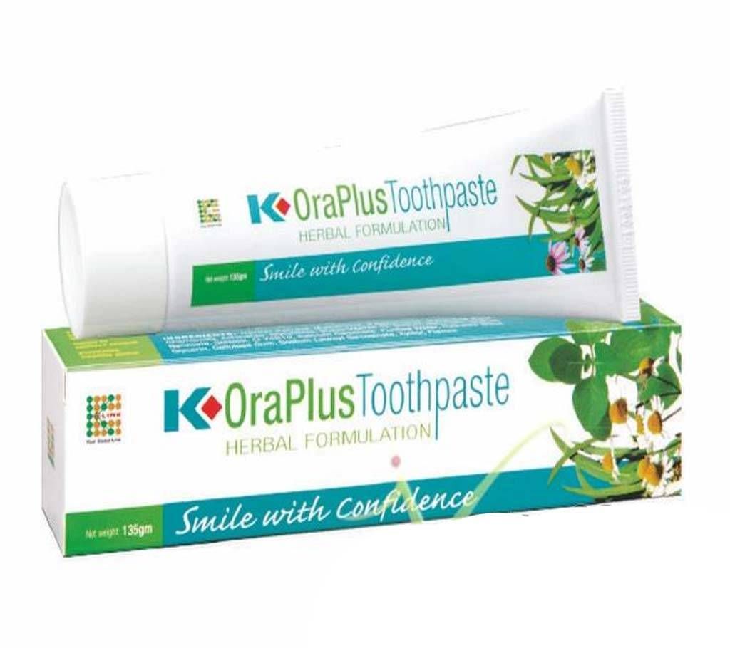 K-ORAPLUS HERBAL TOOTHPASTE