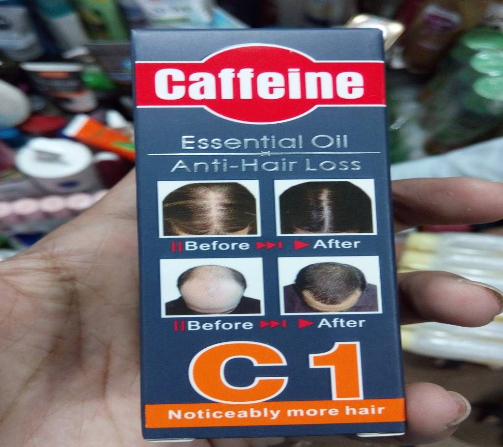 Caffeine Essential oil anti hair loss