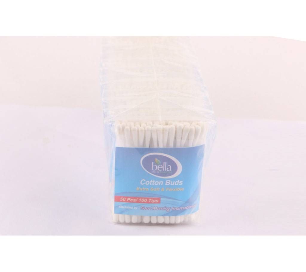 Bella Baby White Cotton Bud - 1 Dozen