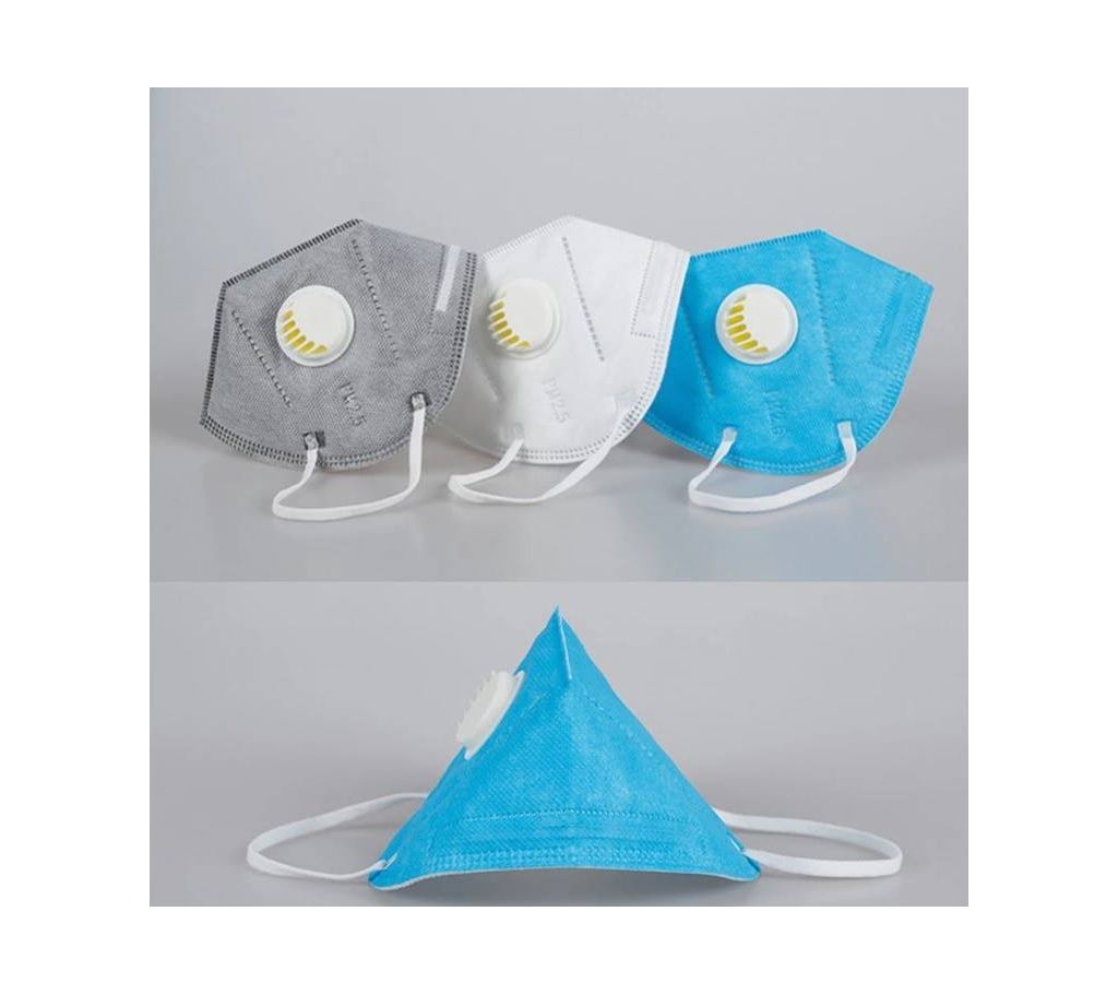 Anti Pollution & Safety Mouth Face Mask 3 Pes