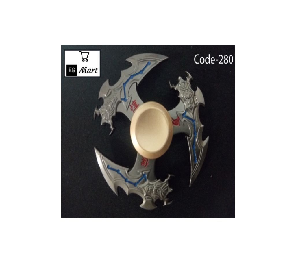 Ninja Metal Sword Fidget Spinner Stress Reducer Toy