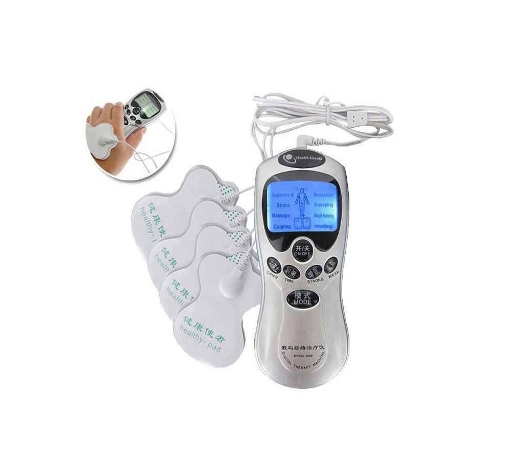 Digital Therapy Machine 4 pad - Silver