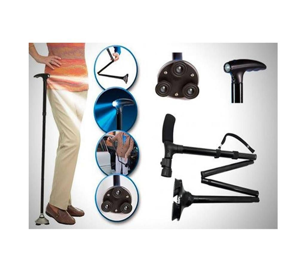 Magic Cane With Powerful Torch