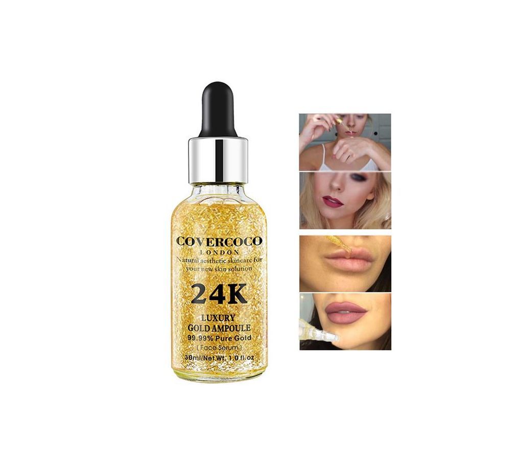 COVERCOCO LONDON 24k luxury gold ampoule-30ml