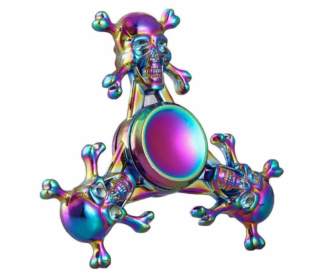 Skull Head Fidget Spinner Stress Reducer Toy 
