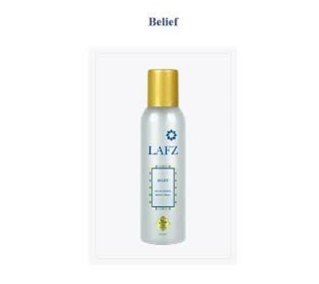 100% halal non alcoholic body spray-Belief