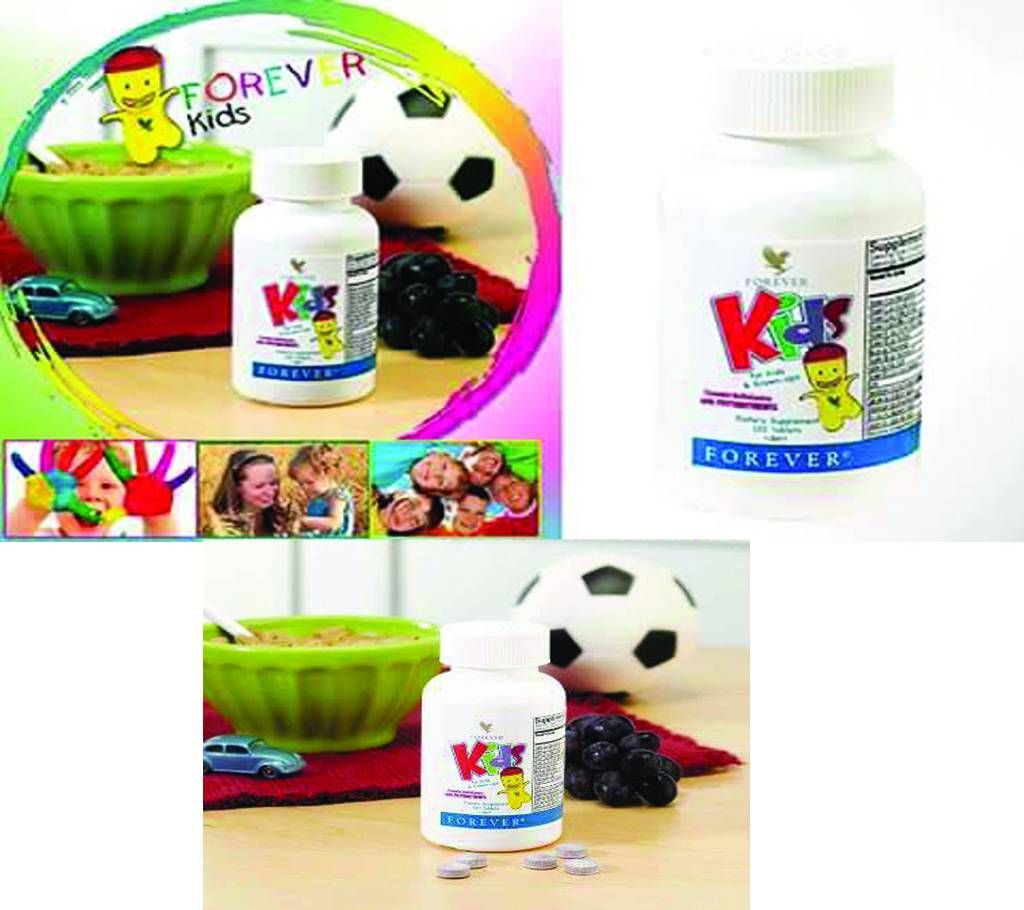 Forever Kids chewable Multivitamins 120pcs - USA