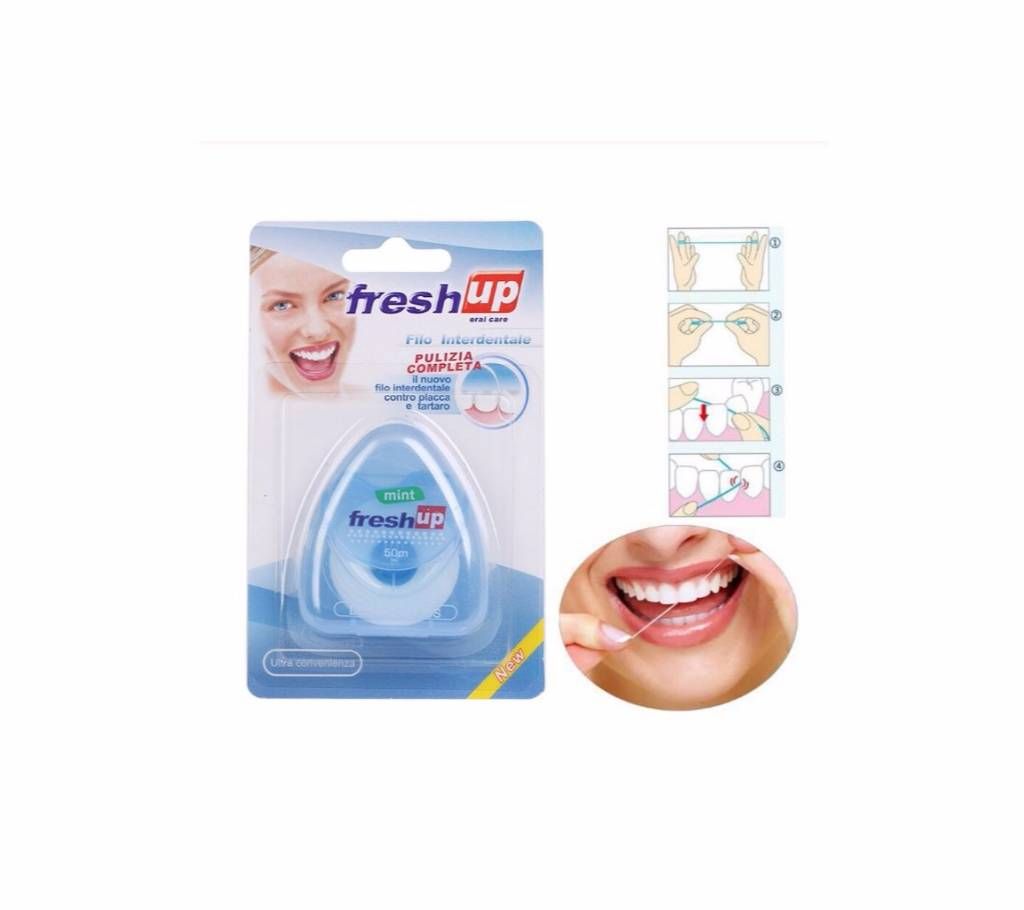 Micro Wax mint Flavor Flosser Toothpicks Clean Wire Oral Care