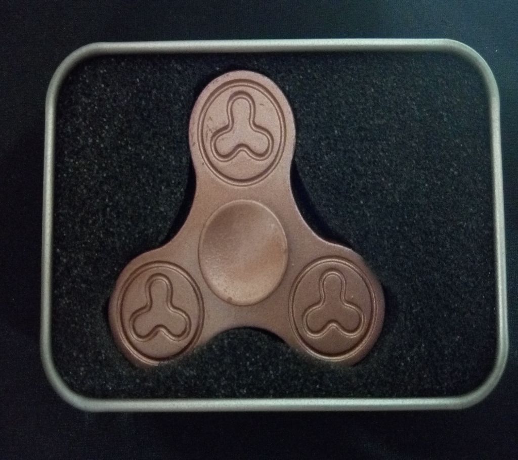 Metal Try Fidget Spiner Stress Reducer Toy