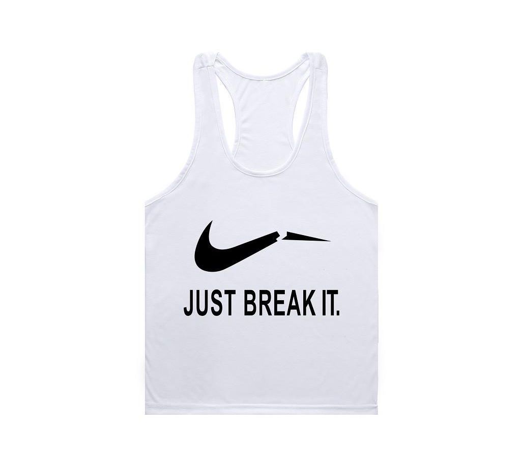 Mens Just Break It Tank Top