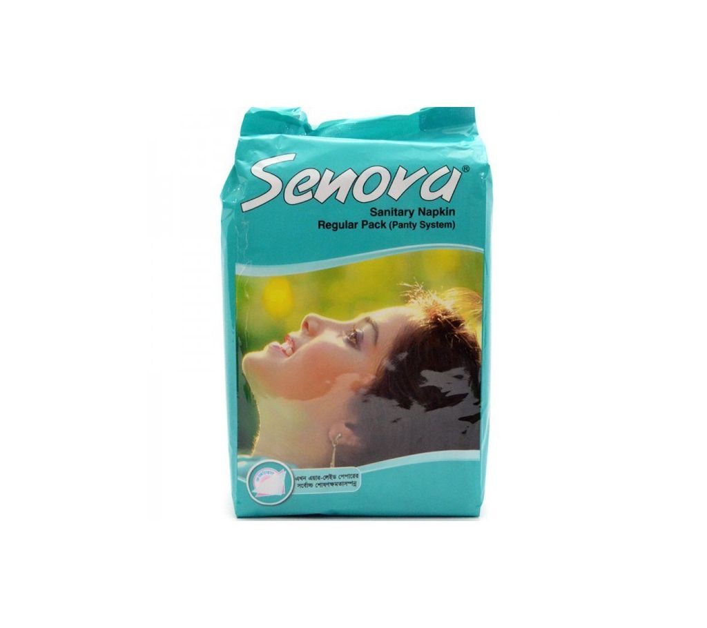 Senora Regular Pack Panty System Sanitary Napkins - 10pads