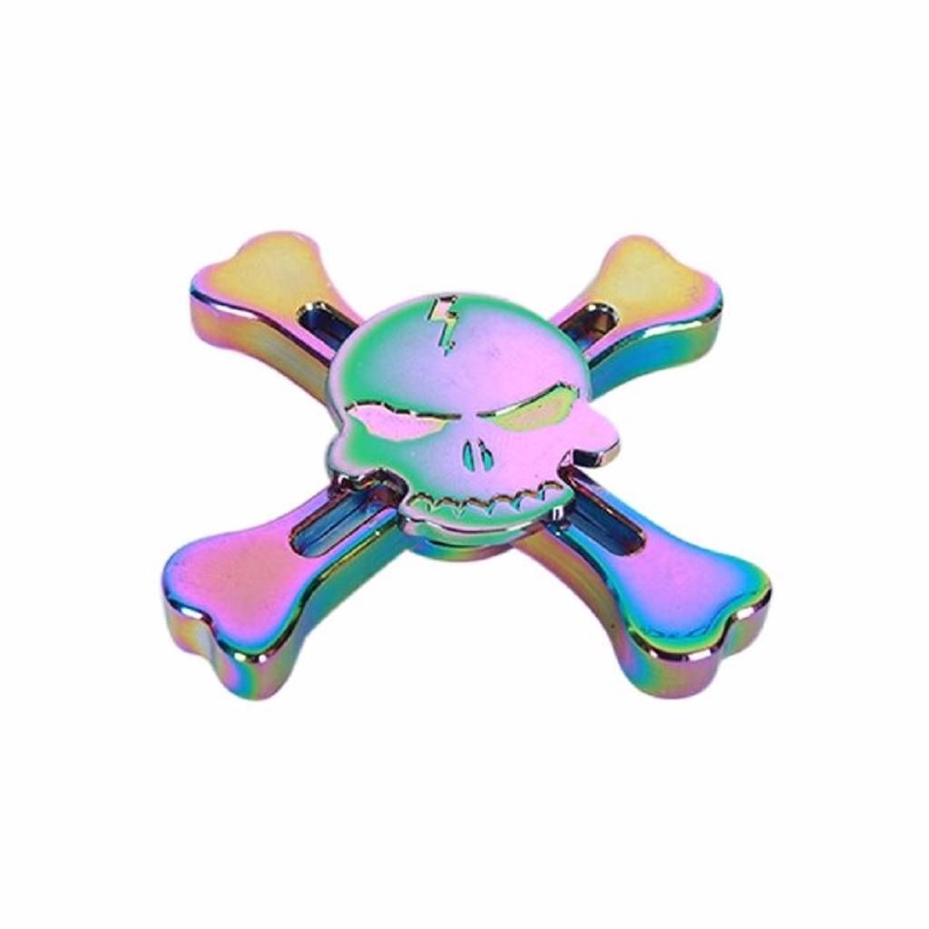 Danger Man Metal Fidget Spinner Stress Reducer Toy 