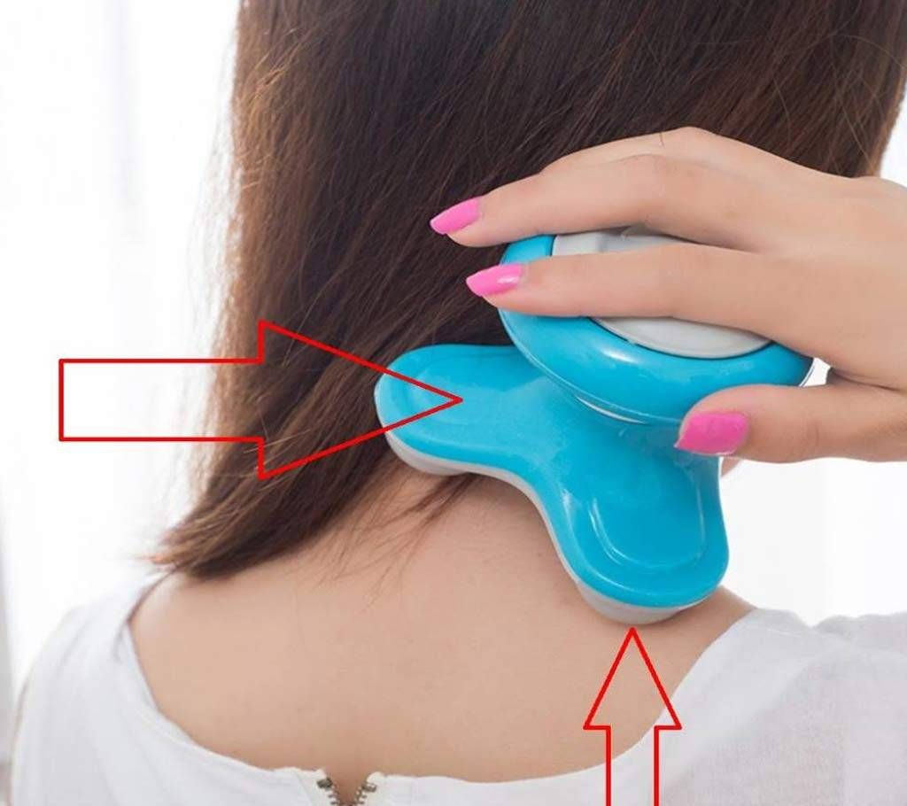 Electric mini body massager