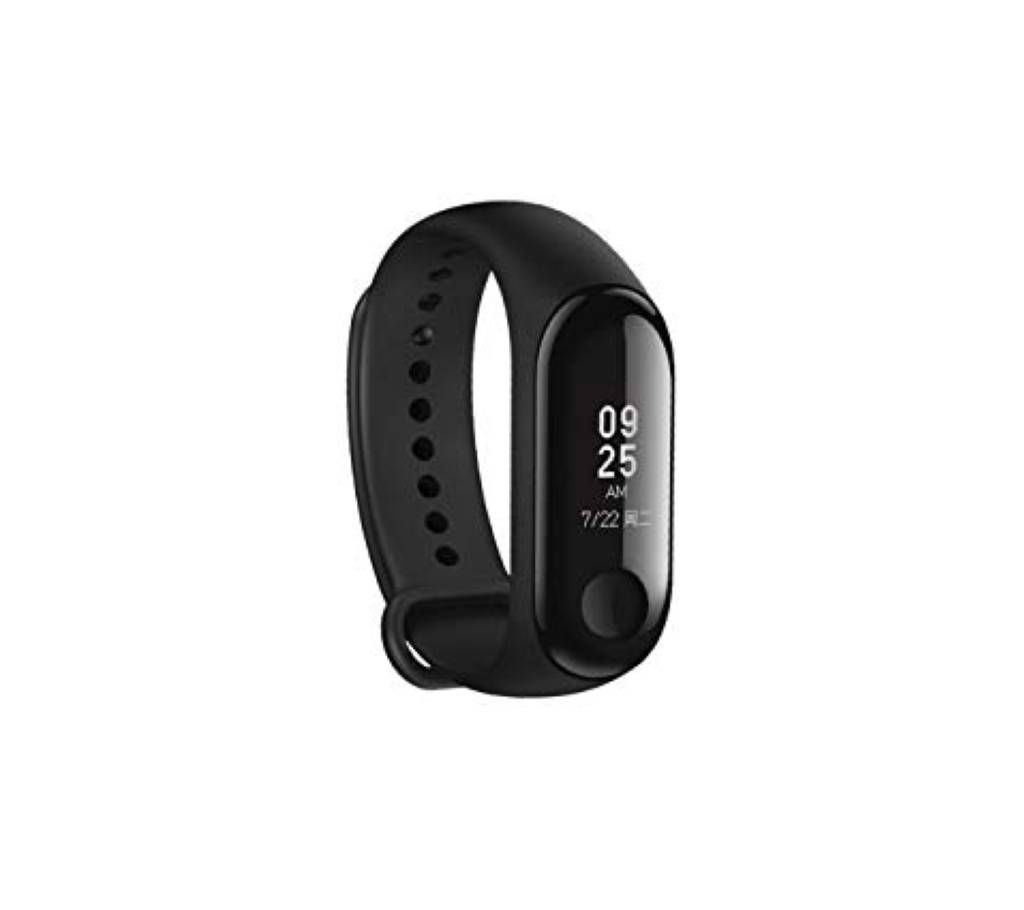 Mi band 3 Fitness Tracker Heart Rate Monitor Function Smartwatches - Black