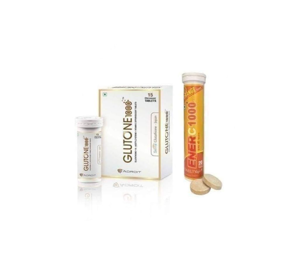 Glutone 1000+Ener vitamin C 1000-120ml-JAPAN 