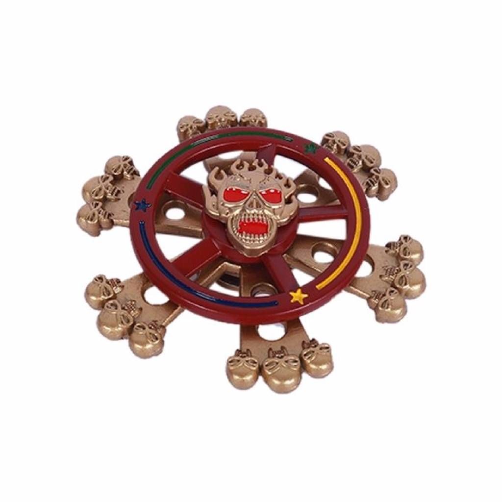 Danger Metal Fidget Spinner Stress Reducer Toy 