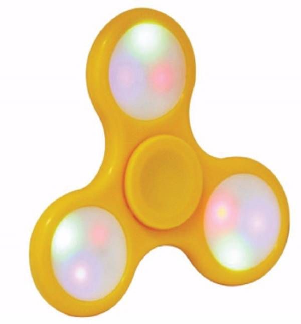 LED Fidget Spinner - Yellow