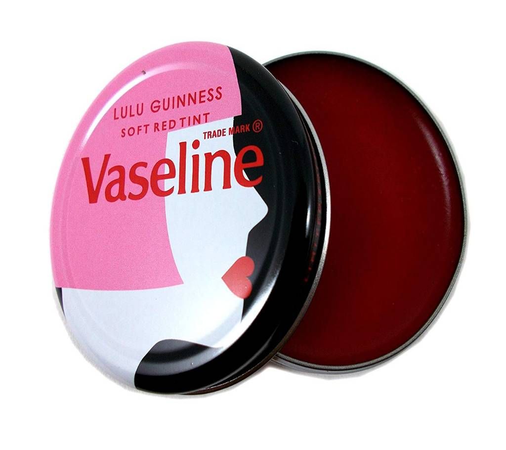Vaseline Lulu Guinness Soft Red Tint lip balm 20g - UK