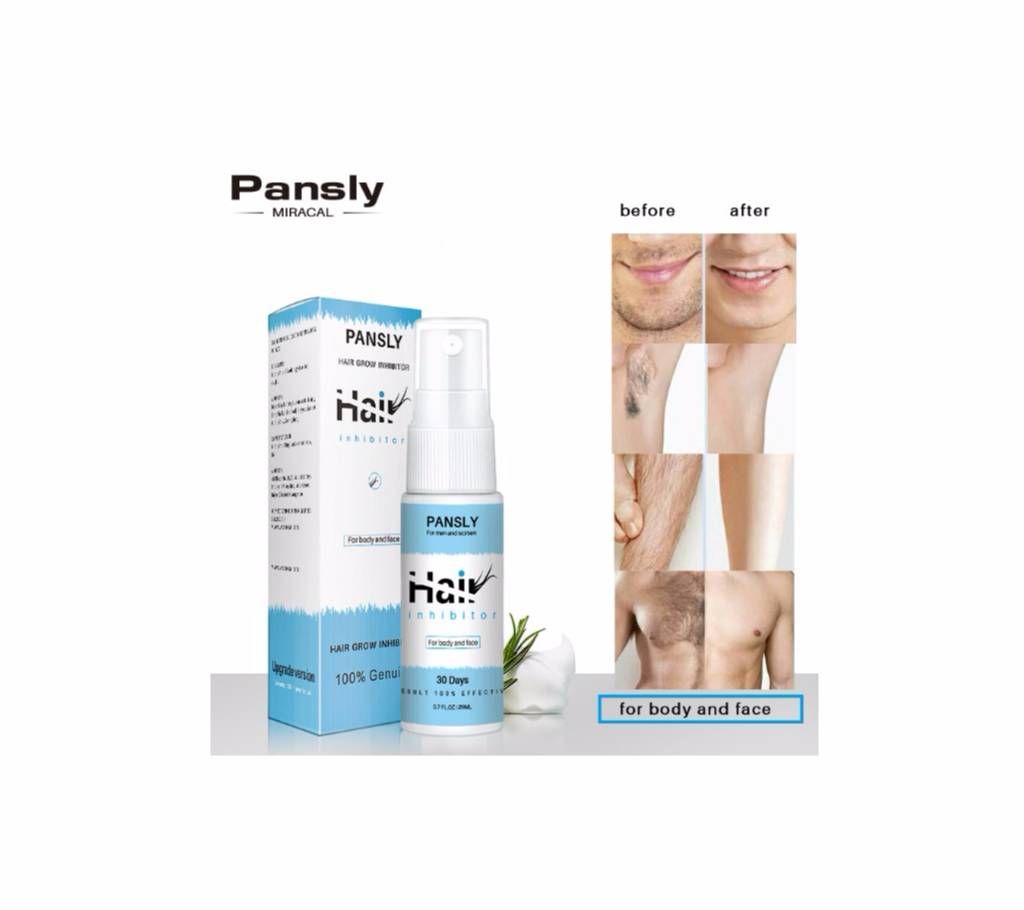 Painless Permanent Hair Removal Inhibitor Spray 20g/mL China