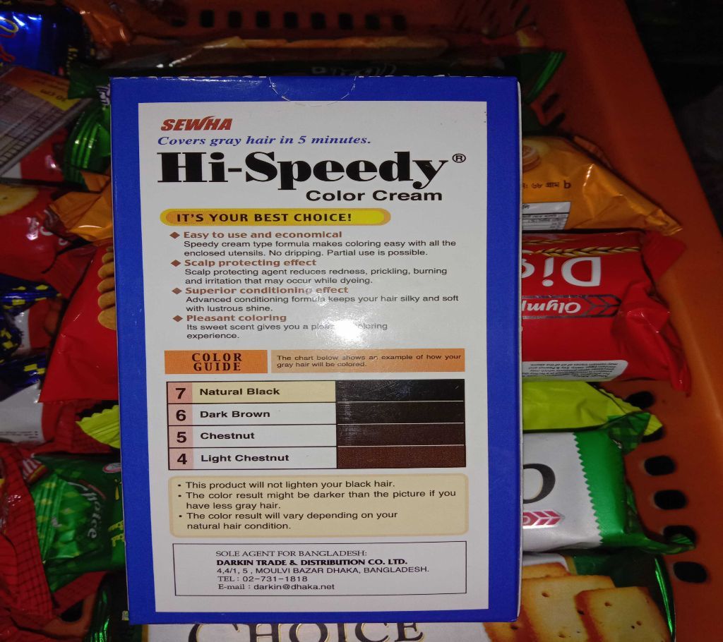 Hi-Speed Hair color