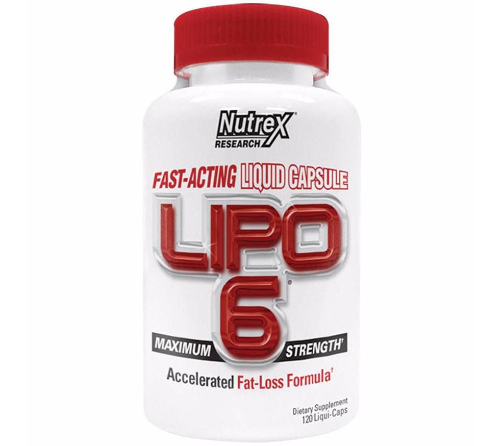 Nutrex Lipo 6 Maximum Strength-120 Caps